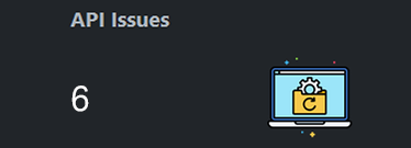 Image of the TRaViS EASM dashboard showing API issues. Image of the TRaViS EASM dashboard showing API issues.